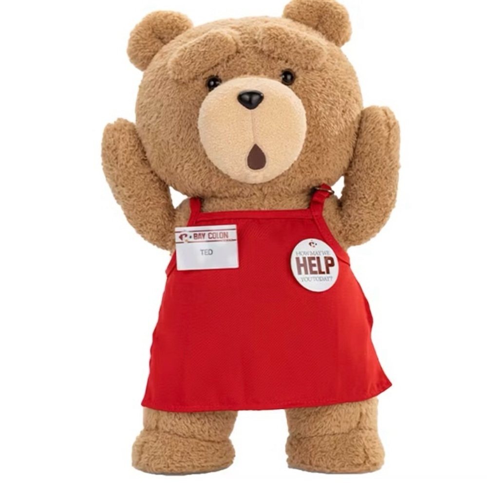 Ted 2 large display plush pop mart supply Authenticity